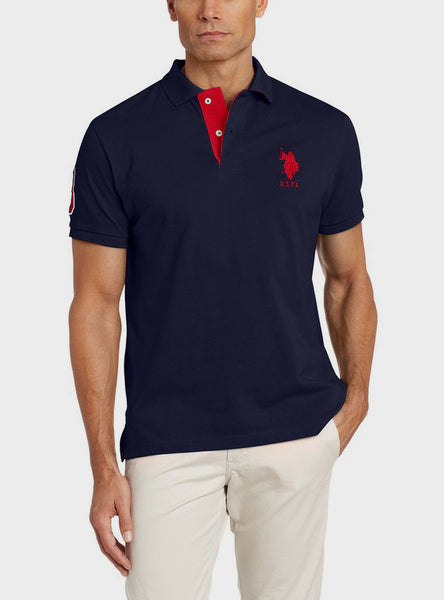 Men's Solid Polo #0003